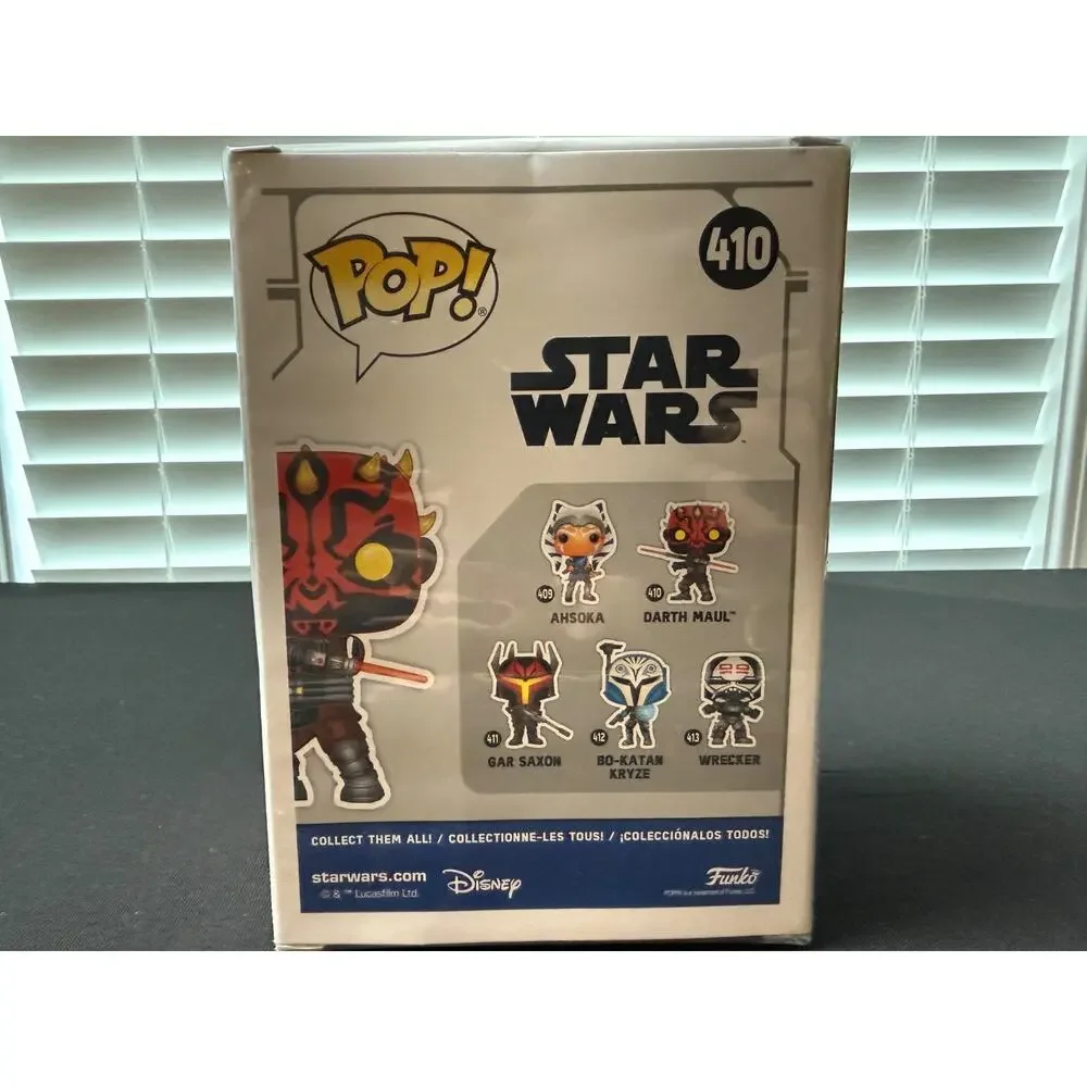 Funko Pop Star Wars Darth Maul 410 Clone Wars Bobble-Head New In Box